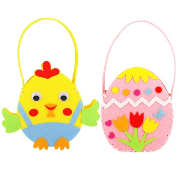

Dropshipping DIY Handmade Bags Cloth Bag Toys Children Toy Non-woven for Kindergarten Kid Children Birthday Gifts