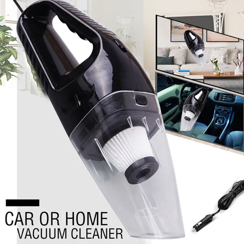 

Car Vacuum Cleaner Vehicle Dust Collector Car Water Absorber Waterproof Durable 120W Detachable Wet and Dry Cyclone Wired Auto