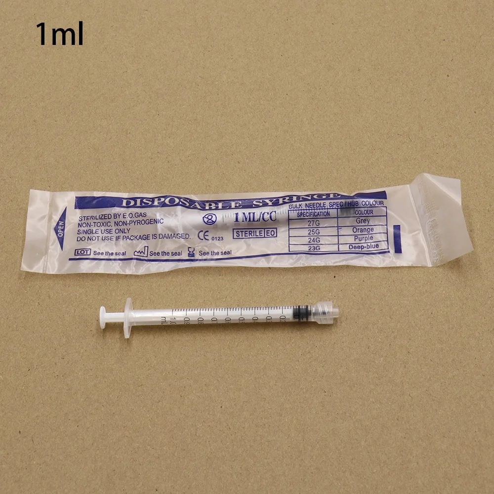 1 2 5 10 20ml Luer Lock Sterile Syringe Screw Storage Crimp Dispensing Glue Tool Individually Packaged | Инструменты