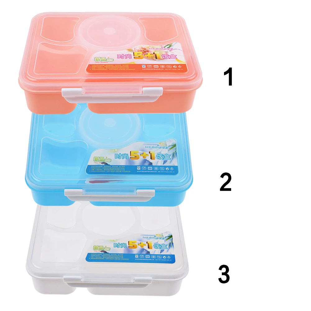 Микроволновая Bento суповая миска контейнер для еды пластиковая коробка для хранения Органайзер Ланч-бокс+ ложка