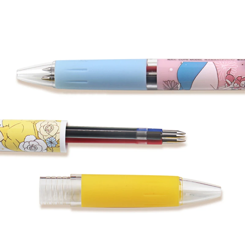 Limited Japan Uni X Cute Model Jetstream Sxe3 400 Cute Princess 3 Color Ballpoint Pens 0 5mm 1pcs Aliexpress Mobile
