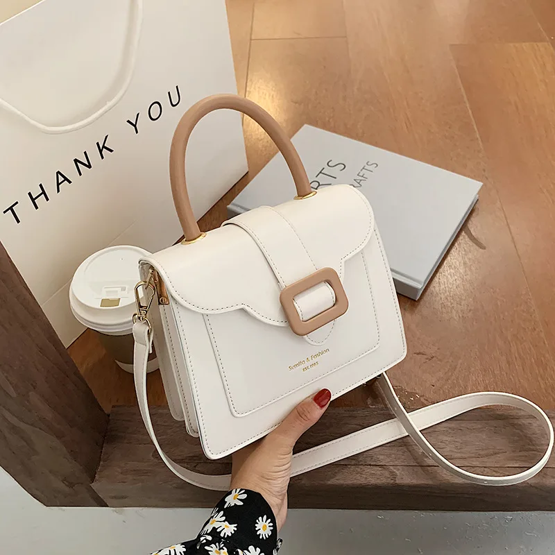 

2020 new high-end portable small bag female temperament goddess messenger shoulder bag texture small square bag