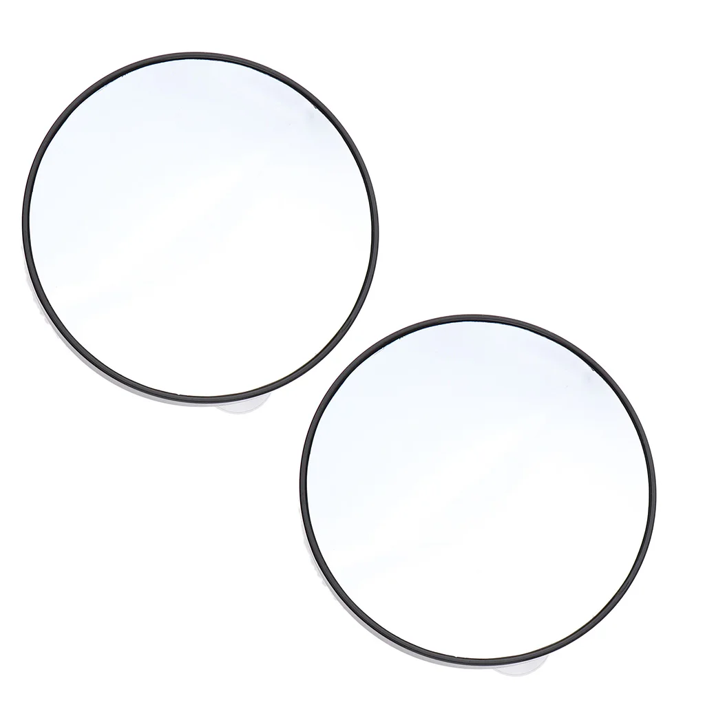 2 Pieces 15X Magnifying Mirrors - Round Single Side Suction Cup Makeup Mirrors For Face Makeup Application