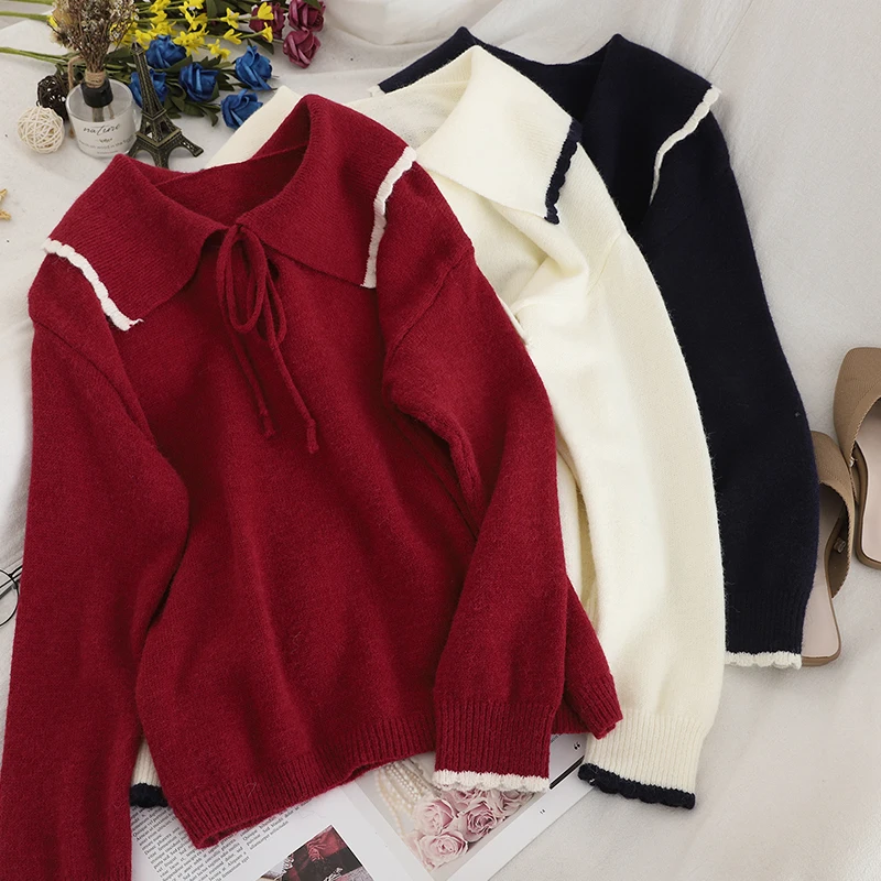 HELIAR Peter Pan Collar Buttoned Up Shirt Long Sleeve Elastic Waist Ladies 2020 Spring Drawstring Female Blouse For Women | Женская