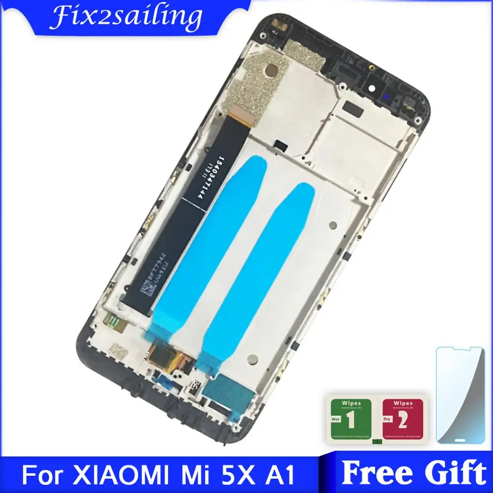 

1920 X 1080 Display For Xiaomi Mi A1 Mi5X Mi 5X LCD Screen with frame Touch Screen Replacement Assembly