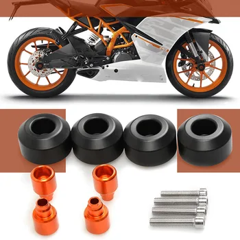 

For KTM DUKE 125 200 390 2013-2016 Motorcycle Front and Rear Fork Wheel Frame Slider Crash Pads Falling Protection
