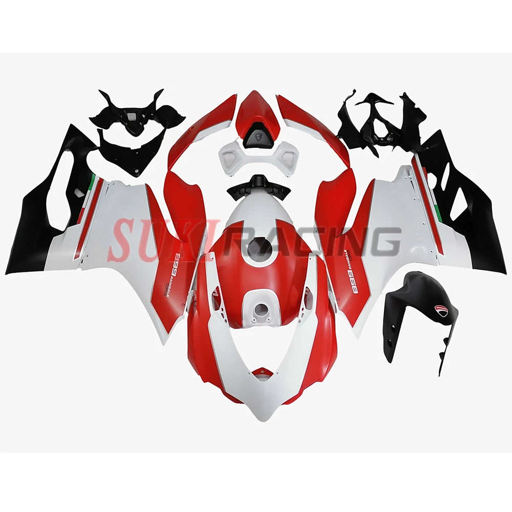

Комплект обтекателей из АБС-пластика Ducati для кузова мотоцикла 899 PANIGALE 2012 2013 2014 2015 2016 красного и белого цвета