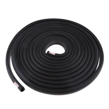 

5 Meters Black Car Door Window Trim Seal Strip Rubber EPDM Weatherstrip