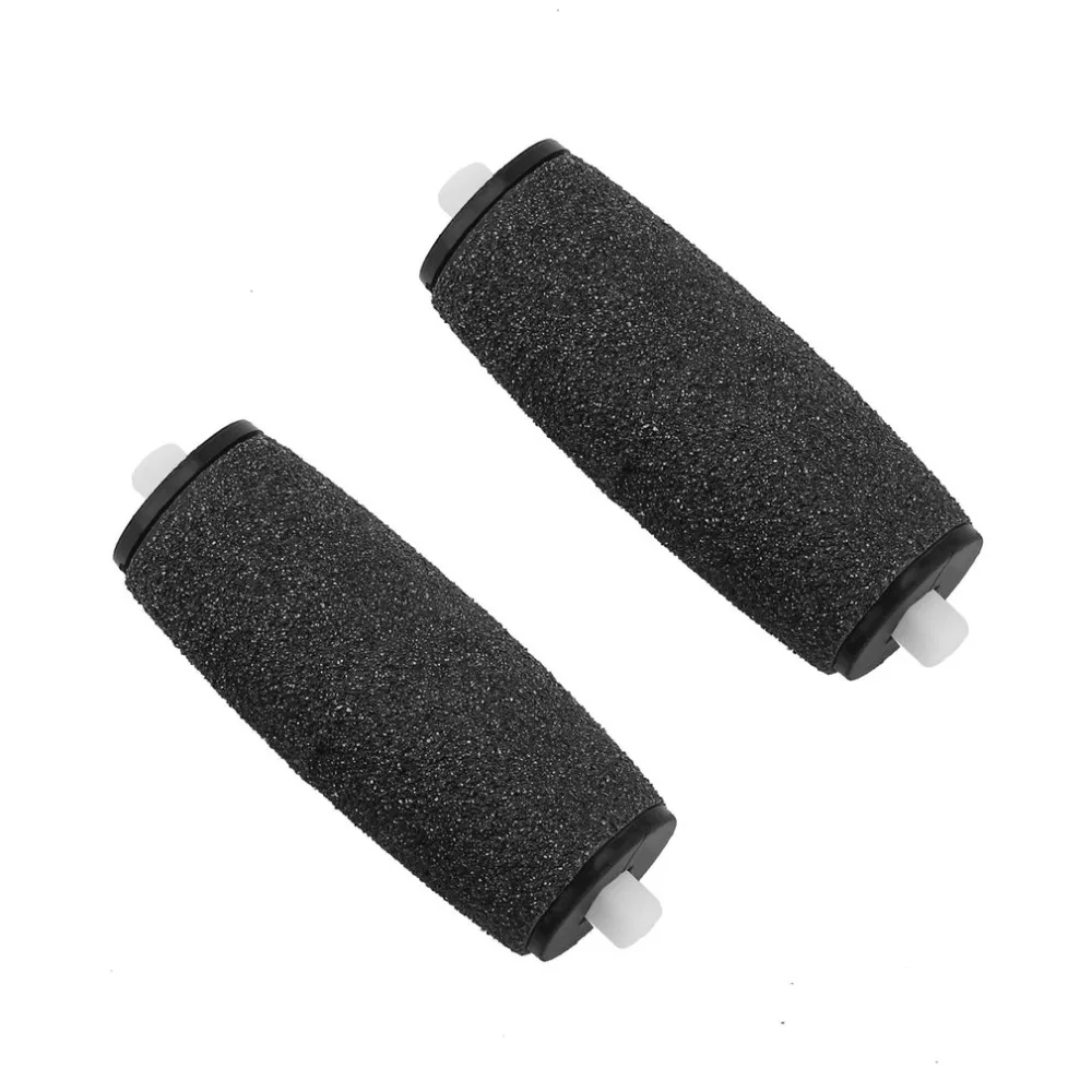 2pcs Replacements Roller Heads for Pro Pedicure Foot Care for Feet Electronic Foot File Rollers Skin Remover Accessories