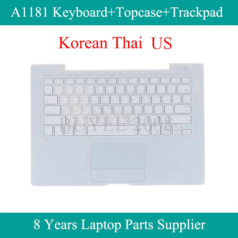 Белый черный A1181 Topcase Для Macbook Air 13 3 &quotA1181 Корейская тайская американская русская