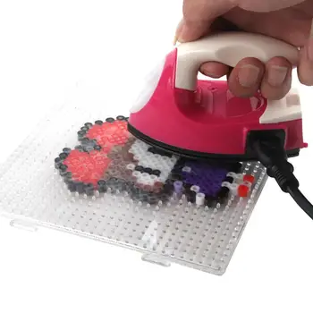

Mini Electric Iron Portable Travel Craft Clothing Sewing Pad Iron Electric Cover Supplies Household Protection E2Z5