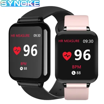 

New Smart Watch Bracelet Band Heart Rate Fitness Tracker Messages Reminder Color Screen Waterproof Sport Wristband For Men Women