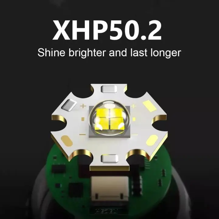 XHP190 Powerful Flashlight 26650 Super High Power Rechargeable Led Flashlights XHP90.2 Tactical Torch Waterproof Camping Lantern high powered flashlights