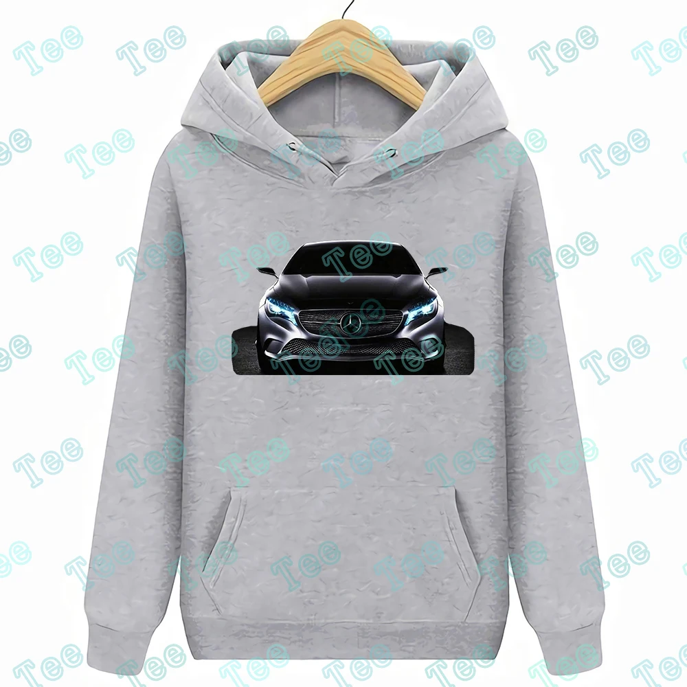 Мужские/HERREN толстовки с капюшоном, толстовки с капюшоном Mercedes 4 A, черные толстовки с капюшоном