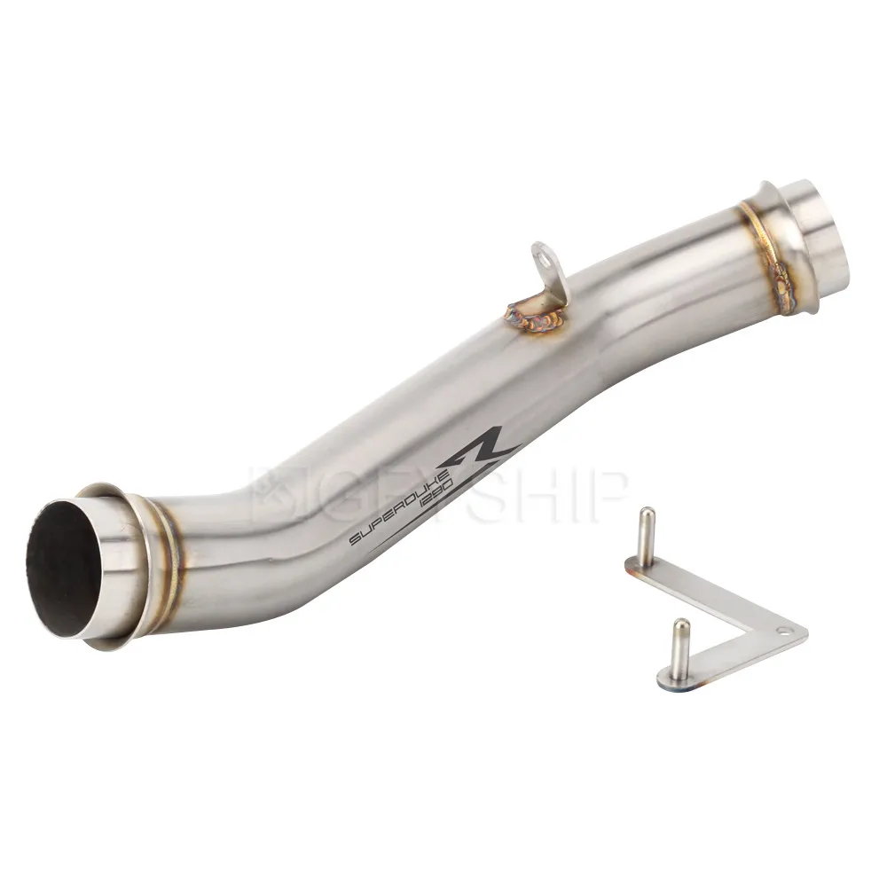 For KTM Superduke 1290 R 2017 2018 2019 2020 1290 Super Duke R Escape Decat Pipe Motorcycle Exhaust Muffler Catalyst Delete Pipe
