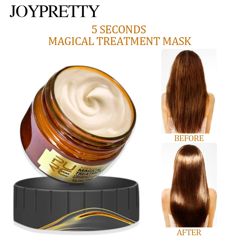 60ml Magical treatment mask 5 seconds Repairs damage restore soft hair for all types keratin Hair &amp Scalp Treatment | Красота и