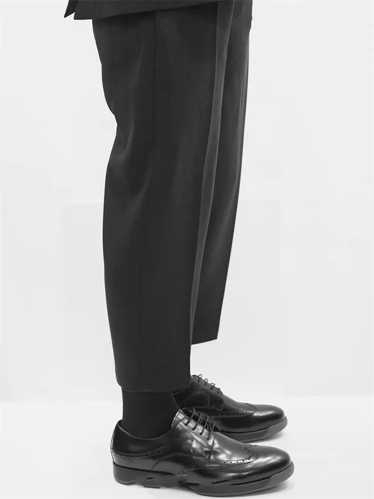 Men's Pants Casual Pants Straight Pants Spring And Autumn New Black Trend Large Size Fashion Loose Personality Pants
