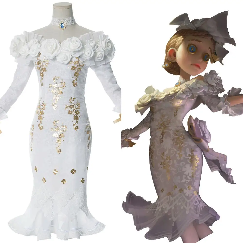 Hot Game Identity V Cosplay Costume Vera Nair Costume Dress Uniform Halloween Carnival Costumes
