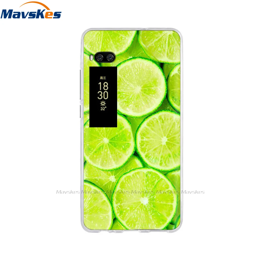 For Meizu Pro 7 Case 5.2" Fundas Coque Back Cover For Meizu Pro 7 Plus 5.7" Phone Cases Soft TPU Painted Silicone Bumper Shell 