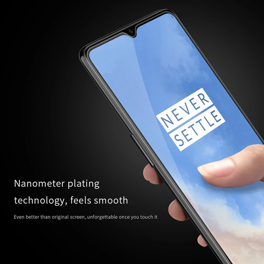 Защитные пленки NILLKIN XD CP+ MAX для For Oneplus 7T с полным покрытием Защитная пленка из закаленного стекла для For Oneplus 7T glass