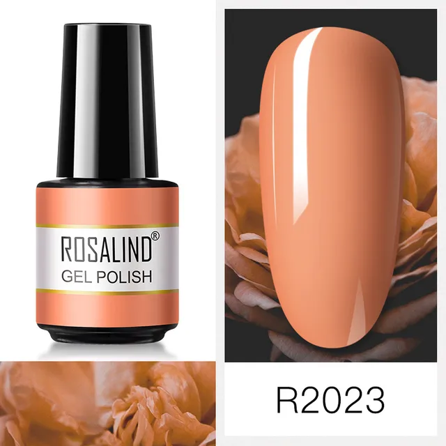 ROSALIND Nail Art 7ML Gel Polish 80 Color For Manicure Design UV Nail Polish Gel Lacquer Soak Off Semi Permanent Gel Nail Polish RAR2023