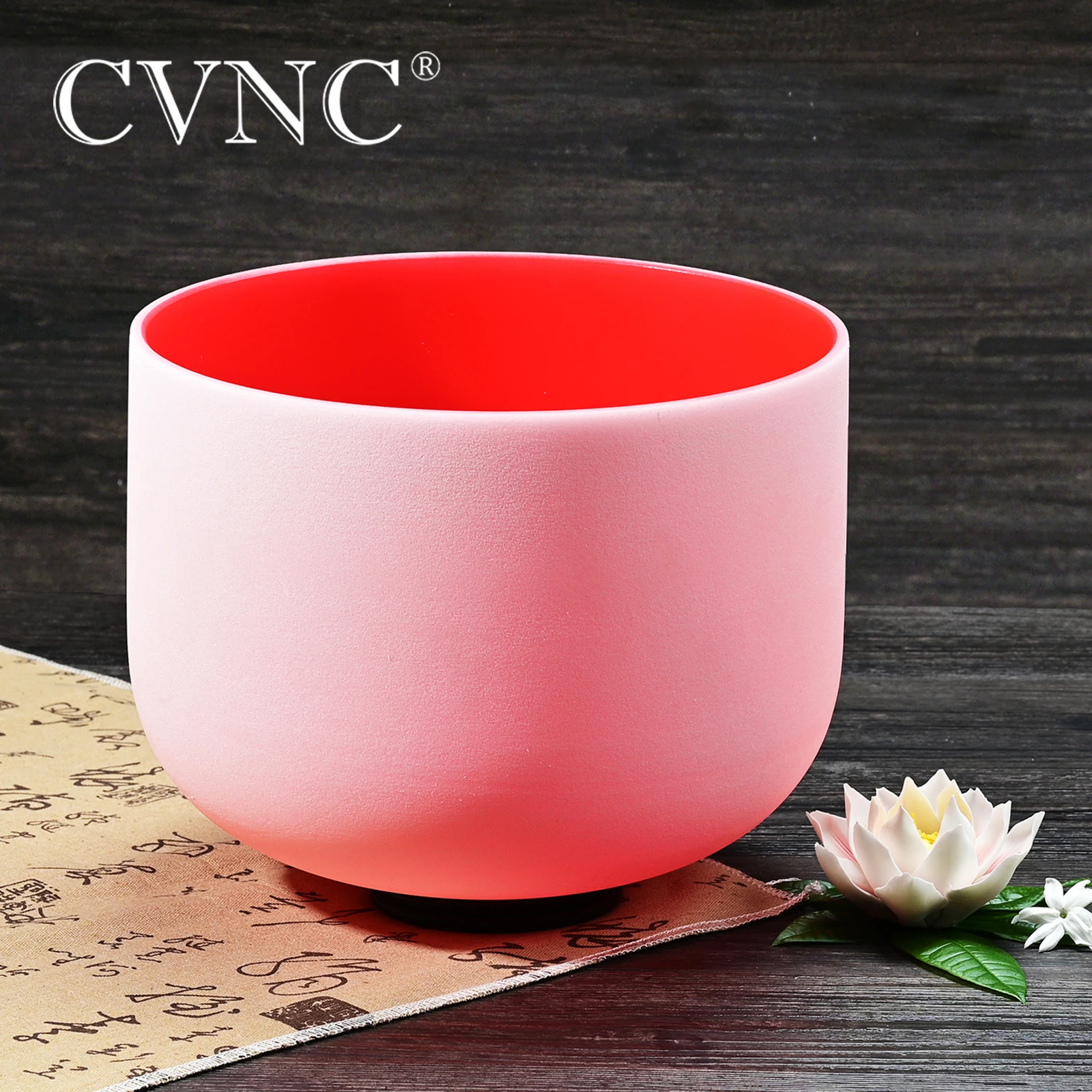 

CVNC 12 Inch C Root Red Chakra Quartz Crystal Singing Bowl