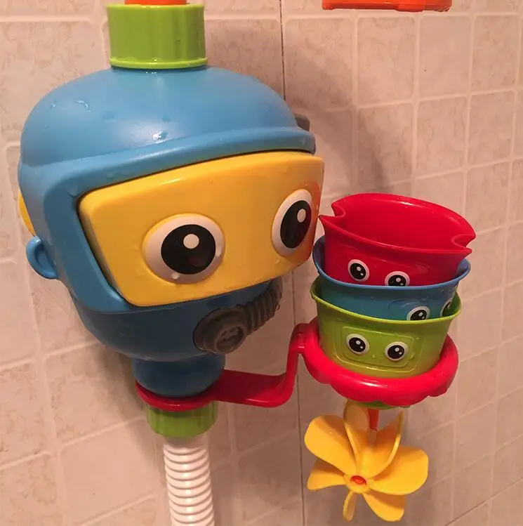 Детские Игрушки для ванны Аксессуары для ванны водонагреватель Душ спрей игра для игры в воду для ванны ванная комната Diver Детская игрушка Детские пляжные игрушки