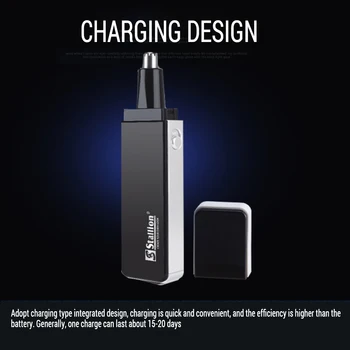 

4 In 1 Electric Nose Trimmer USB Rechargeable Shaver Men Face Hair Removal Beard Ear Sideburns Eyebrow Shaper Clipper