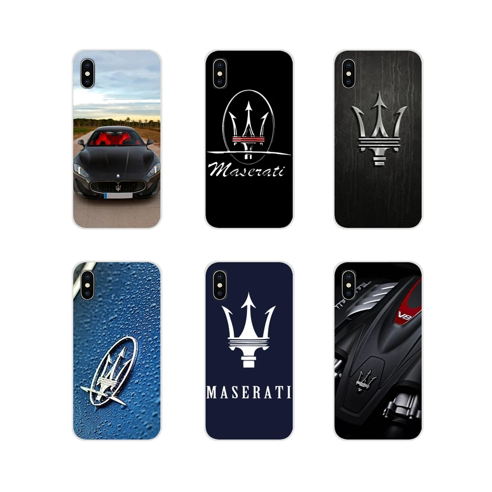 Accessories Phone Cases Covers Maserati Car Logo For Samsung Galaxy S2 S3 S4 S5 Mini S6 S7 Edge S8 S9 S10E Lite Plus | Мобильные