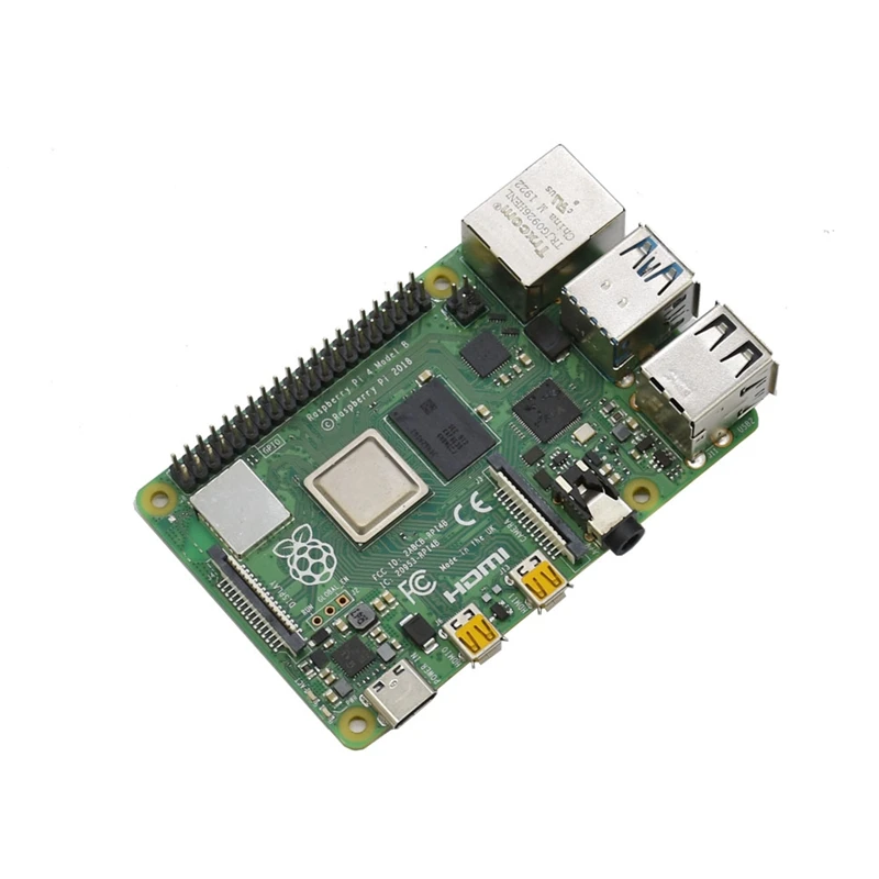 Для Raspberry Pi 4B 2G ram DIY Kit Поддержка 2,4/5,0 GHz wifi Bluetooth 5,0 с защитным корпусом охлаждающим вентилятором