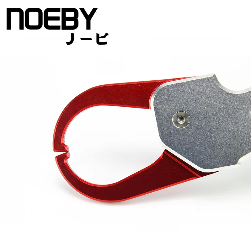 NOEBY wolf zahn Klapp Angeln Grip Edelstahl регулятор деления Angeln Werkzeug набор 280 мм 190 г