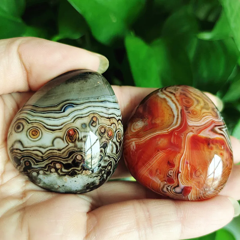 Натуральный камень Sardonyx агат пальмовые камни небольшие и кристаллы Исцеляющие