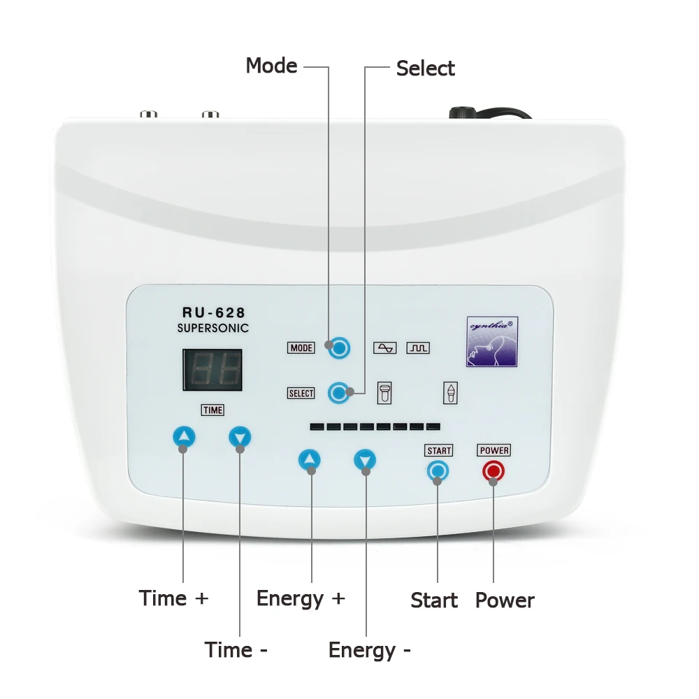 Beauty Star Ultrasonic High Frequency Facial Skin Care Freckle Removal Skin Lifting Anti Aging Ultrasonic Facial Massage Machine
