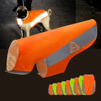 

Reflective Dog Vest Clothes High Visibility Dog Safety Vests For Small Medium Large Dogs Outdoor Hiking Walking