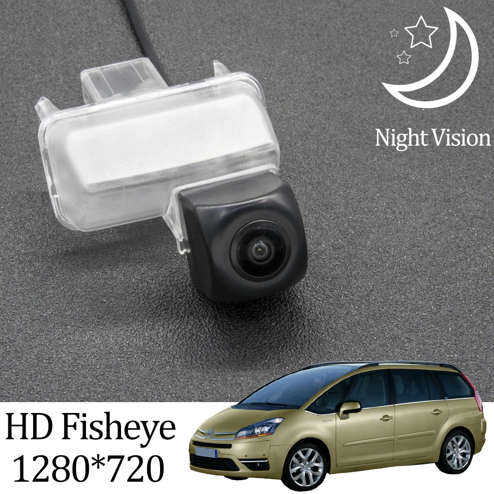 Owtosin HD 1280*720 рыбий глаз камера заднего вида для Citroen C4 Picasso/Grand Picasso 2006 2013