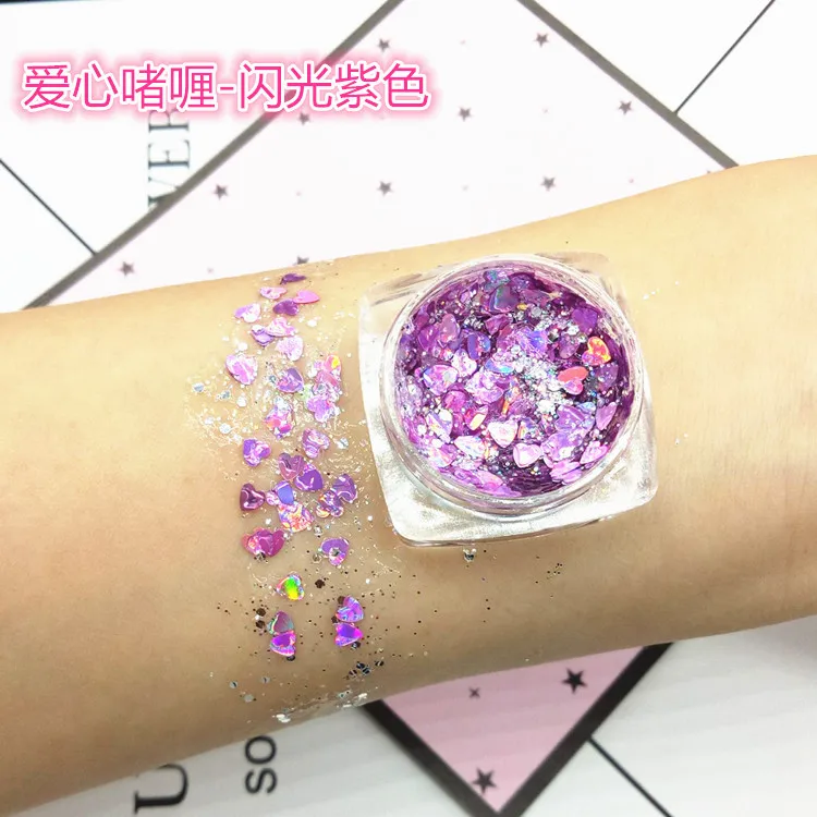 Блестящая блестящая жидкая краска для лица Maquiagem Eye Pigmento Para Os Olhos Mermaid Cream хайлайтер Осветляющий макияж блеск для глаз