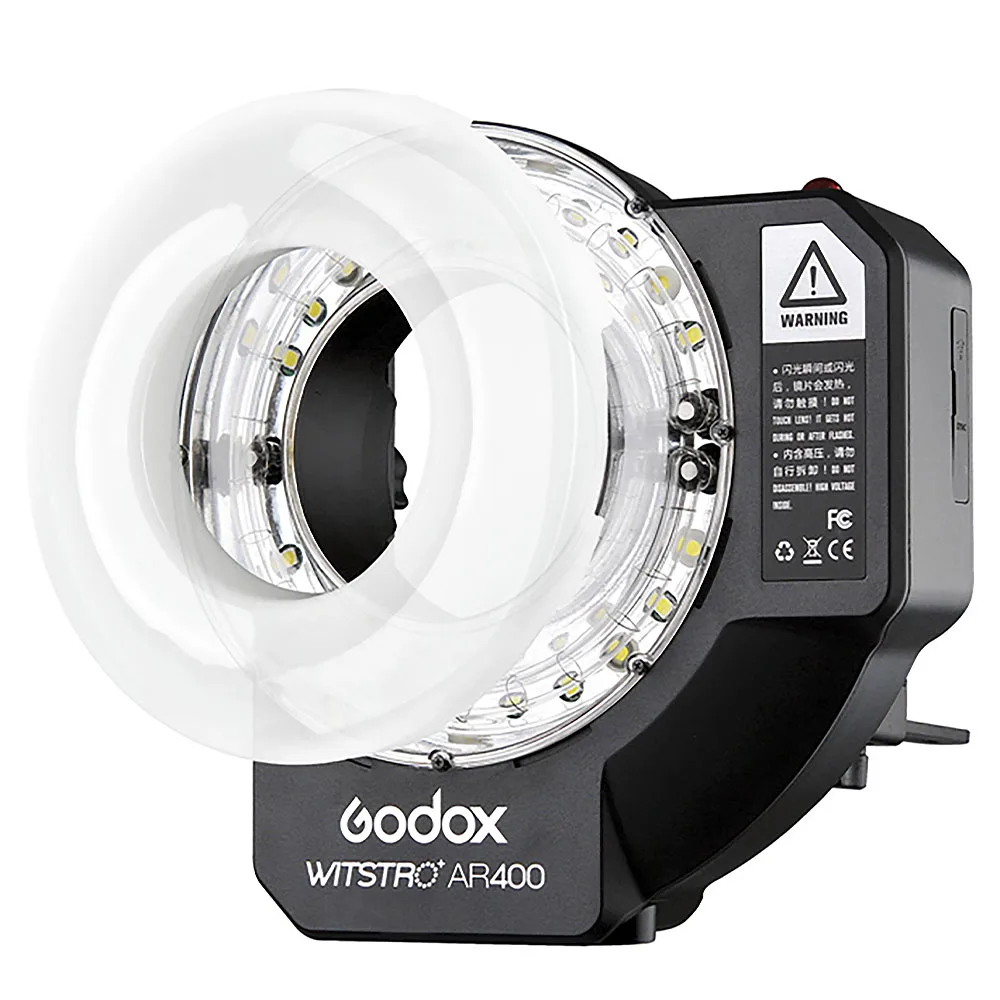 Godox Wistro AR400 400WS Macro Ring Flash General Canon Nikon Sony