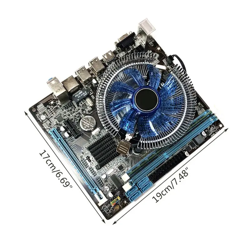 1Set HM55 Computer Motherboard I3 I5 Lga 1156 4G