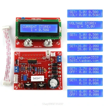 

0-28V 0.01-2A Adjustable DC Regulated Power Supply DIY Kit with LCD Display Au 20 Dropship