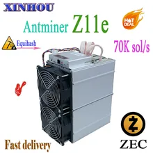 Asic ZCASH miner Antminer Z11e 70k Sol/s Equihash ZEC ZEN miner лучше S9 S9k S11 S15 S17 T17e Z9 Z9mini Z11 Innosilicon A9