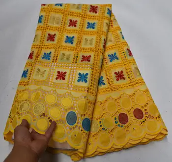 

Nigerian Minimal Hole Swiss Voile Lace In Switzerland 2019 High Quality African Swiss Cotton Lace Fabric For People Sewing CX-65