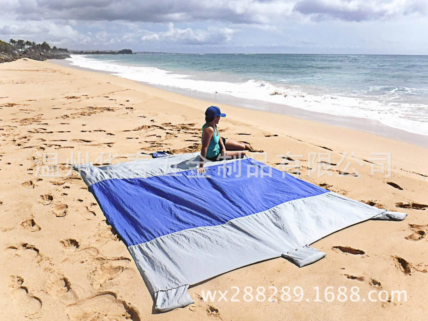 

Outdoor Camping Nylon Parachute Cloth Beach Mat Ultra-Thin Ultra-Light Quick-Dry Picnic Mat