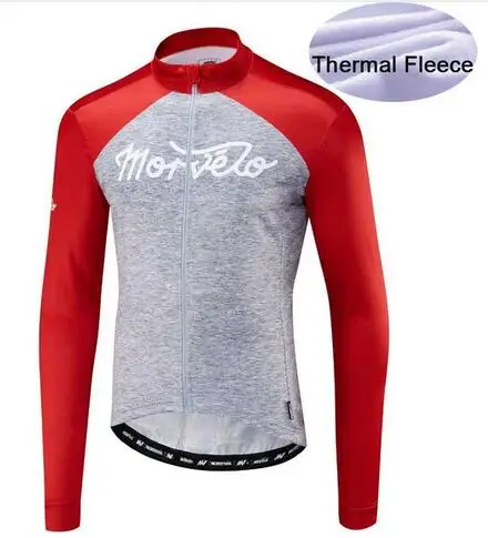 10 Morvelo велосипедная Джерси с длинным рукавом Зимняя Теплая Флисовая ветрозащитная и защита от дождя комбинированная велосипедная тканевая велосипедная куртка - Цвет: 10