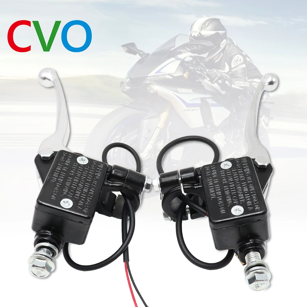 Front Left Right Master Cylinder Lever Pump Electric Motorcycle Bicycle