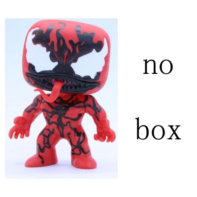 Funko Pop Amine Marvel анти яд Carnage Venompool фигурка качающаяся голова Коллекционная модель игрушки - Цвет: Carnage no box