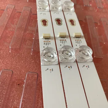 

New Kit 15PCS 8LED 69cm LED backlight strip for L40F3301B L40P-F 40D2900 40HR330M08A6 V8 L40E5800A L40F33 4C-LB4008-HR01J