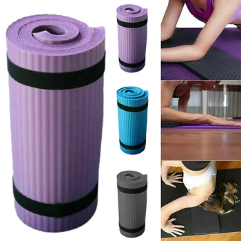 

Wholesale Yoga Pilates Mat Thick Exercise Home Gym Non-Slip Workout 15mm Fitness Mats Durable Knees Back Ankles Support Mat