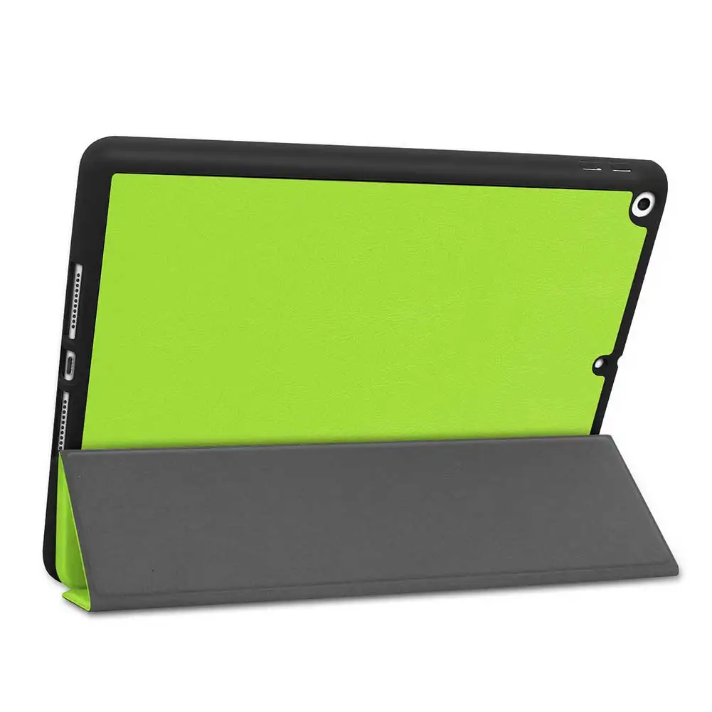 Shockproof Auto Sleep Wake Smart Cover For iPad 10.2 Case Tri-Fold PU Leather Flip Stand Cover For iPad 10.2 Case