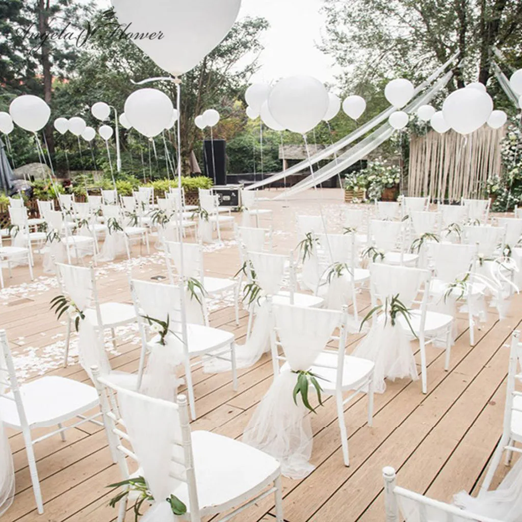 Новинка чехол для стула пряжа свадебные реквизиты вечеринки события марля