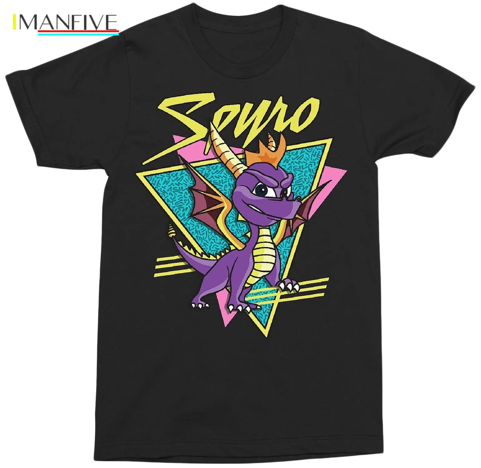 

Spyro The Dragon Retro Gamer Adult T Shirt Cartoon t shirt men Unisex New Fashion tshirt free shipping top ajax 2019 funny